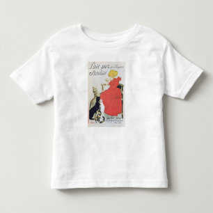 T-shirt Pour Les Tous Petits Affiche publicitaire Lait pur stérilisé