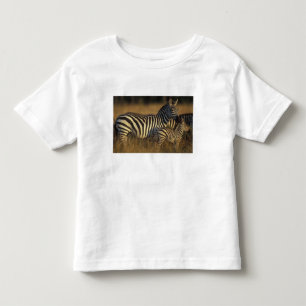 T-shirt Pour Les Tous Petits Afrique, Kenya, réserve de gibier Masai Mara. Plai