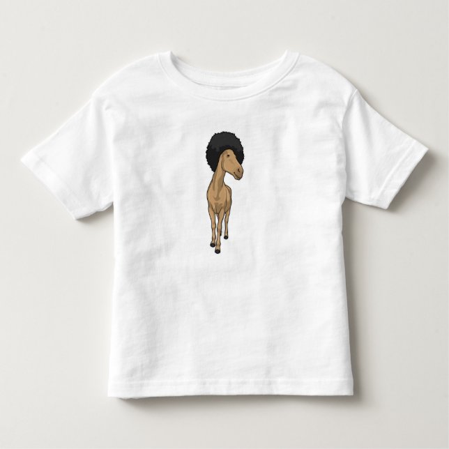 T-shirt Pour Les Tous Petits Afro de cheval (Devant)