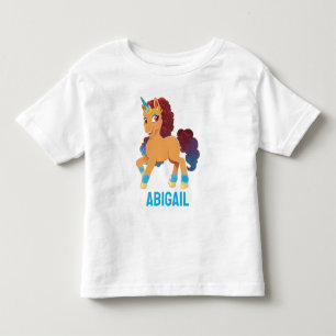 T-shirt Pour Les Tous Petits Afro Unicorn   La divine danse