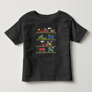 T-shirt Pour Les Tous Petits Agriculture de la moto à moissonneuse