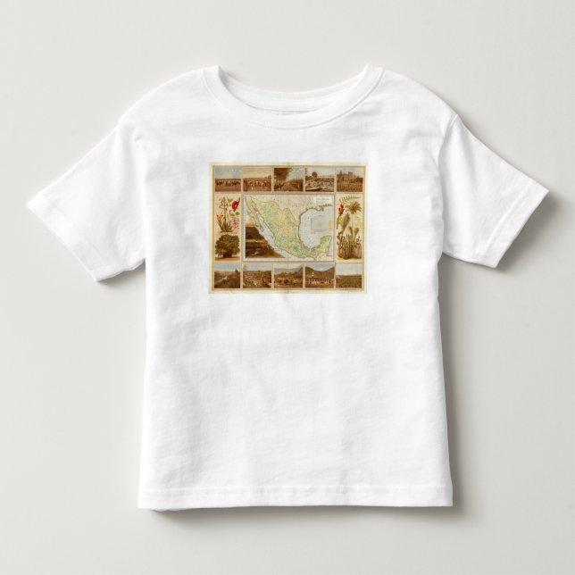 T-shirt Pour Les Tous Petits Agriculture du Mexique (Devant)