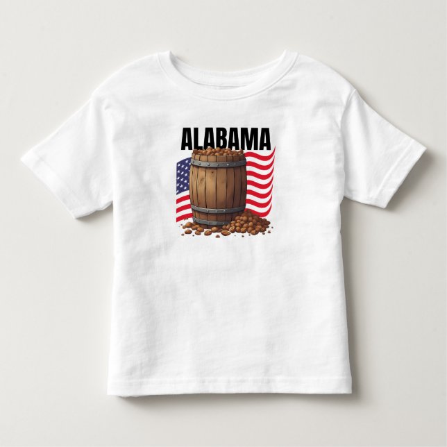 T-shirt Pour Les Tous Petits Alabama Fine Jersey (Devant)