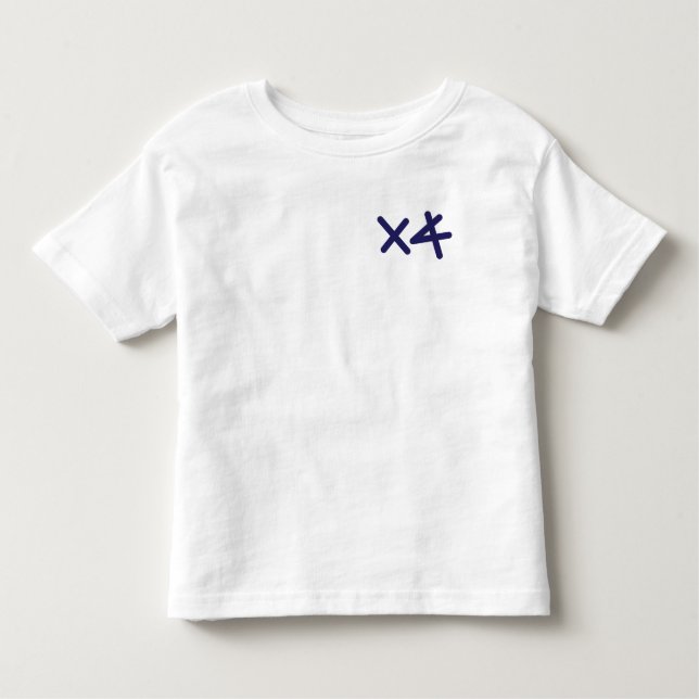 T-shirt Pour Les Tous Petits Alef-Tau (Devant)