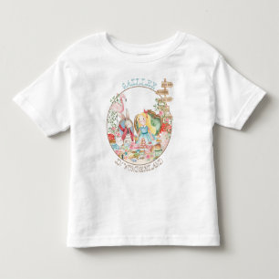 T-shirt Pour Les Tous Petits Alice Aventures dans Woderland Anniversaire Tea Pa