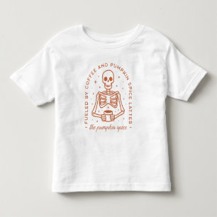 T-shirt Pour Les Tous Petits Alimenté par le café et les lattes d'épices Citrou