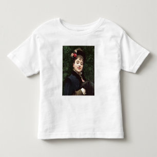 T-shirt Pour Les Tous Petits Aline Masson, le modèle de l'artiste (huile sur l