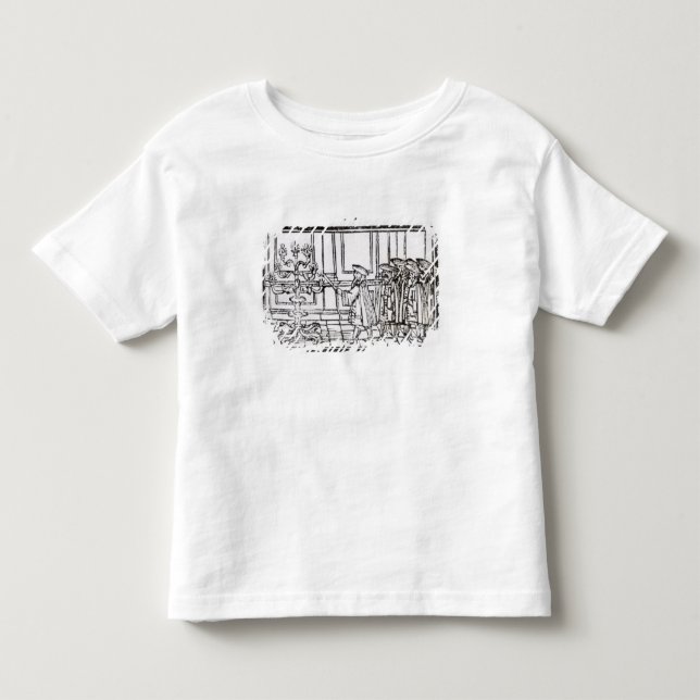 T-shirt Pour Les Tous Petits Allumage du Menorah (Devant)