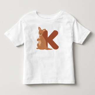 T-shirt Pour Les Tous Petits alphabet animal K
