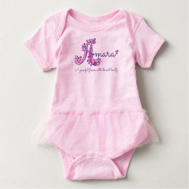 T-shirt Pour Les Tous Petits Amara Gira nom & sens Un monogramme