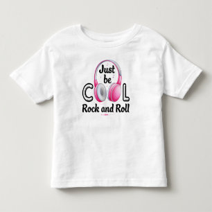 T-shirt Pour Les Tous Petits Amateur de musique Soyez juste cool Rock and Roll