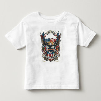 T-shirt Pour Les Tous Petits America 250th Anniversary Patriotic 1776 Freedom