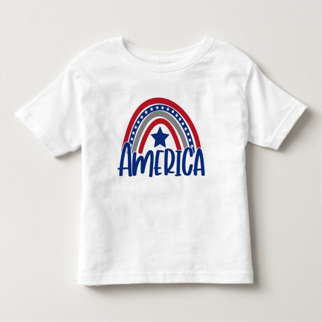 T-shirt Pour Les Tous Petits Amérique (Devant)