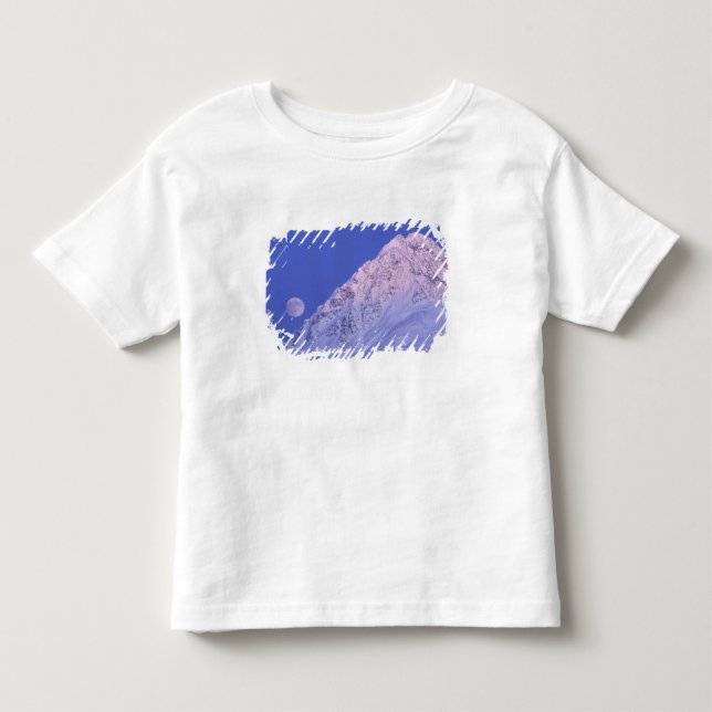 T-shirt Pour Les Tous Petits Amérique du Nord, États-Unis, Alaska, Knik River, (Devant)