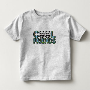 T-shirt Pour Les Tous Petits Amis cool Panda