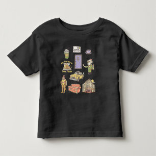 T-shirt Pour Les Tous Petits AMIS™   Icônes de dessin graphique 2