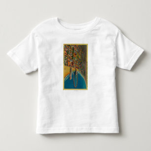 T-shirt Pour Les Tous Petits Amphithéâtre, plage, et pilier d'arc-en-ciel
