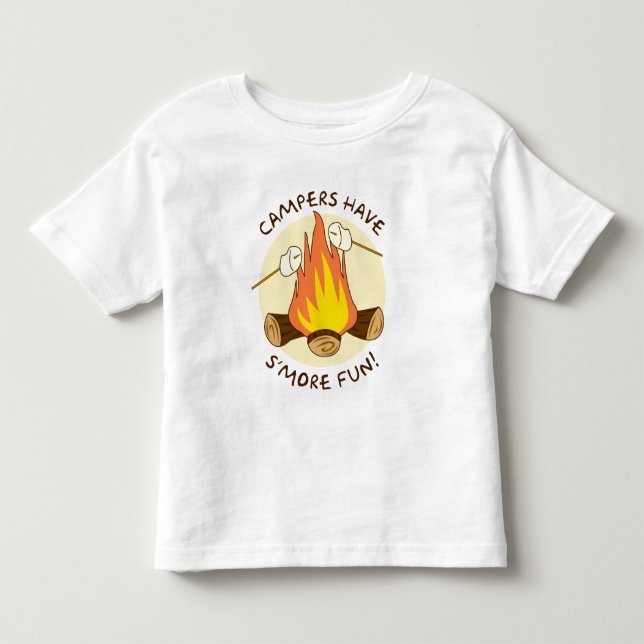 T-shirt Pour Les Tous Petits Amusement de S'more (Devant)