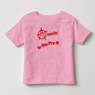 T-shirt Pour Les Tous Petits Anarchie dans le Pre-K