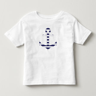 T-shirt Pour Les Tous Petits Ancre nautique rayée