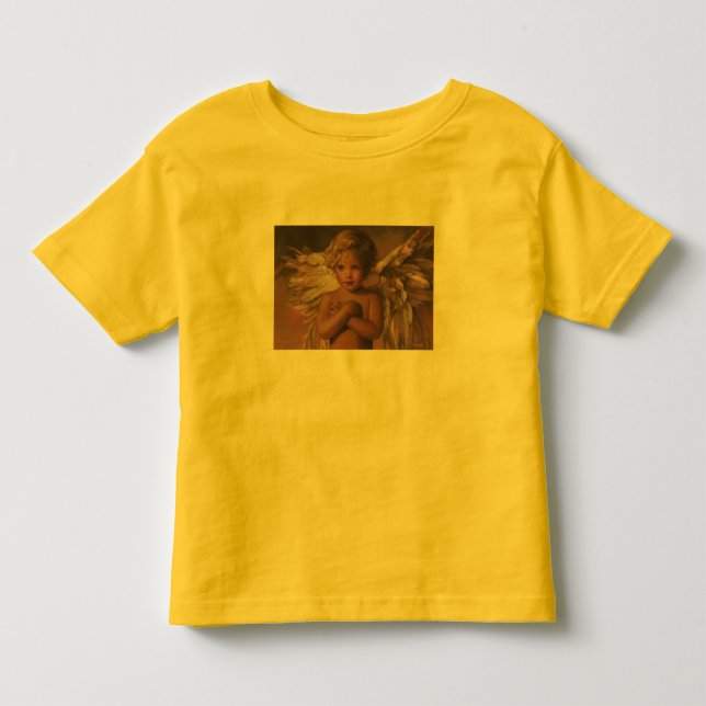 T-shirt Pour Les Tous Petits Ange dans la formation - enfants (Devant)
