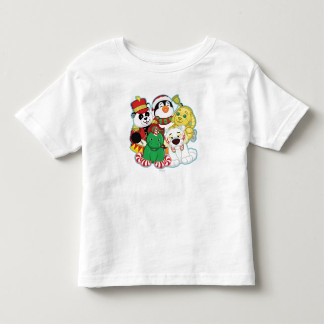 T-shirt Pour Les Tous Petits Animaux familiers de vacances de Webkinz (Devant)