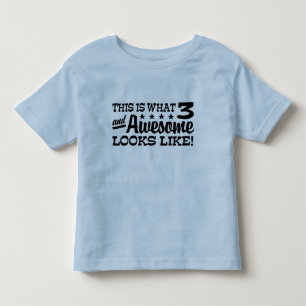 T-shirt Pour Les Tous Petits Anniversaire 3 ans