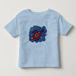 T-shirt Pour Les Tous Petits Anniversaire de bateau de Rocket 3ème