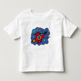 T-shirt Pour Les Tous Petits Anniversaire de bateau de Rocket 5ème