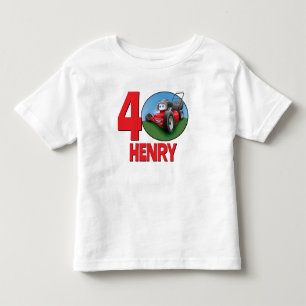 T-shirt Pour Les Tous Petits Anniversaire de la tondeuse de pelouse
