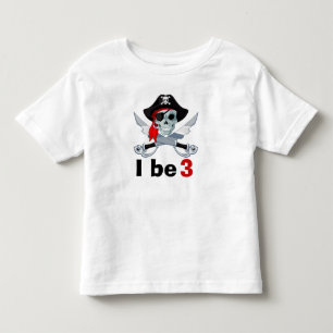 T-shirt Pour Les Tous Petits Anniversaire du Pirate