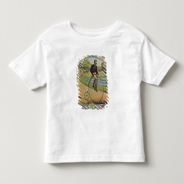 T-shirt Pour Les Tous Petits Annonce pour la bicyclette de Colombie (Devant)