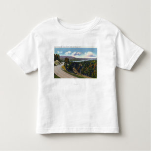 T-shirt Pour Les Tous Petits Approche du sud vers le lac de la route