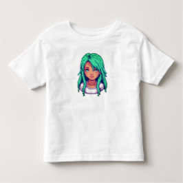 T-shirt Pour Les Tous Petits Aqua Serenity