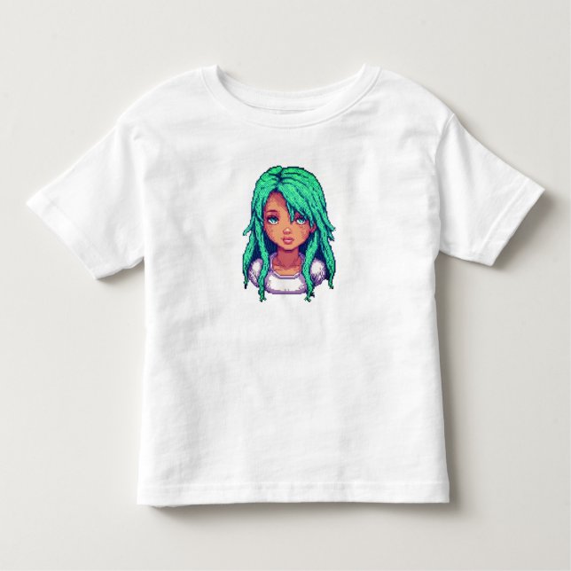 T-shirt Pour Les Tous Petits Aqua Serenity (Devant)
