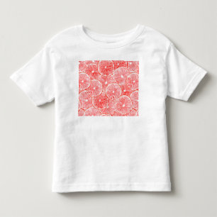 T-shirt Pour Les Tous Petits Aquarelle pamplemousse motif