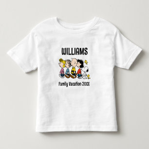 T-shirt Pour Les Tous Petits Arachides Gang Famille Vacances