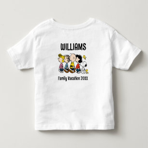 T-shirt Pour Les Tous Petits Arachides Gang Famille Vacances