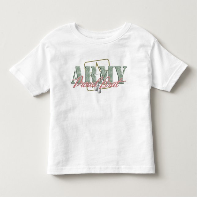 T-shirt Pour Les Tous Petits Armée Fier Brat (Devant)