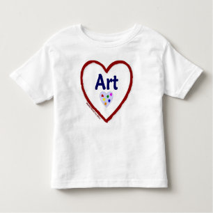 T-shirt Pour Les Tous Petits Art d'amour