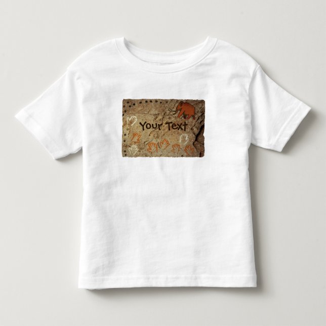 T-shirt Pour Les Tous Petits Art de la grotte glaciaire (Devant)