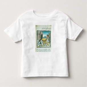T-shirt Pour Les Tous Petits Artisans aztèques de plume au travail