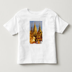 T-shirt Pour Les Tous Petits Asie, Myanmar (Birmanie), Bagan (Pagan). Le Shwe 3