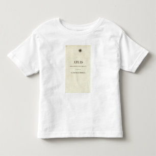 T-shirt Pour Les Tous Petits Atlas géographique et physique de demi de titre