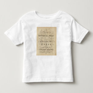 T-shirt Pour Les Tous Petits Atlas universel de page titre nouvel