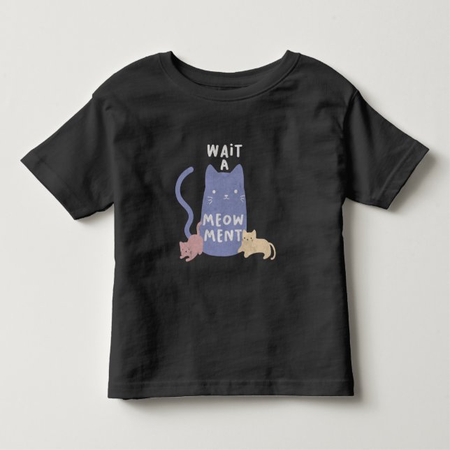 T-shirt Pour Les Tous Petits Attendre un examen (Devant)