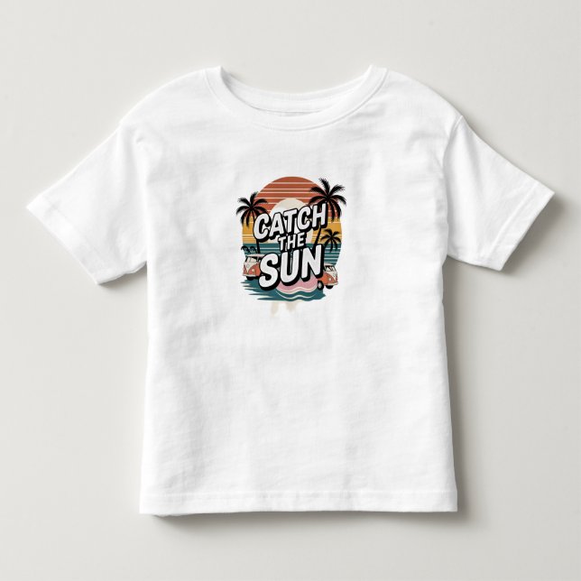 T-shirt Pour Les Tous Petits Attrapez le soleil (Devant)