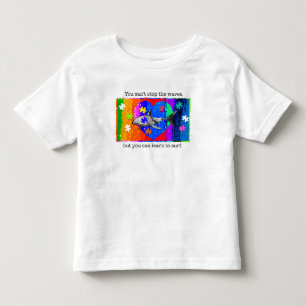 T-shirt Pour Les Tous Petits Autisme Requin 3T BLANC
