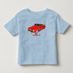 T-shirt Pour Les Tous Petits Automobile classique rouge 1948