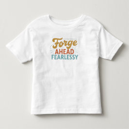 T-shirt Pour Les Tous Petits Avancer sans crainte